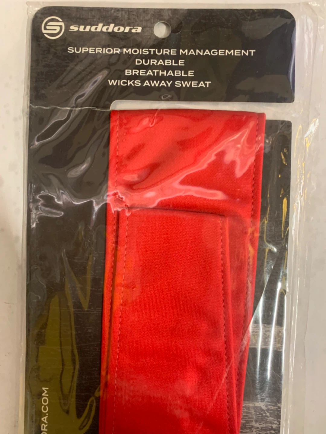 New Suddora Red Tie Headband - Unisex - photo 2