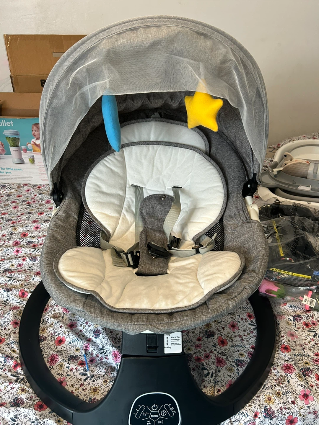 FENUN Baby Electric Bouncer, Baby Rocker - photo 3