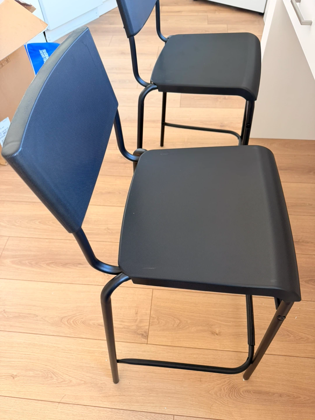 Black bar Chairs - Set of Two