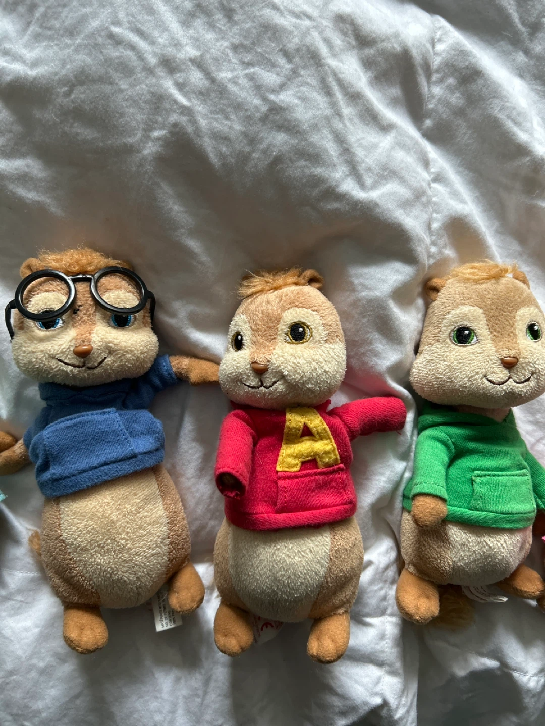 Ty Alvin and the Chipmunks Plush Set