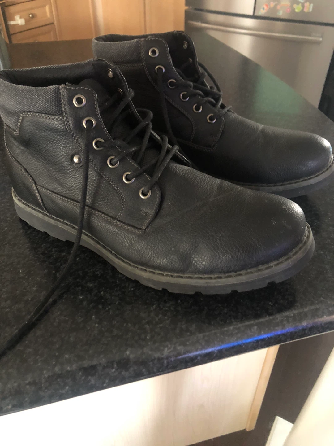 Hillside Hall-Way Black Boots - Size 9M - photo 3
