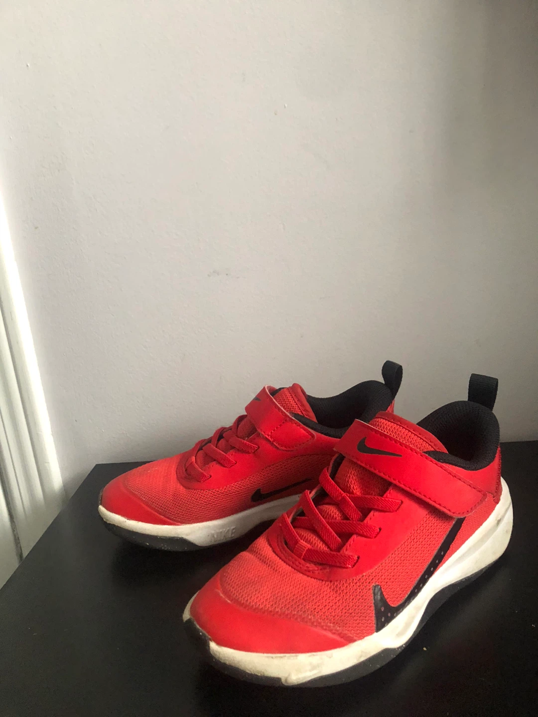 Nike Kids' Red Sneakers size us 12 c - photo 3