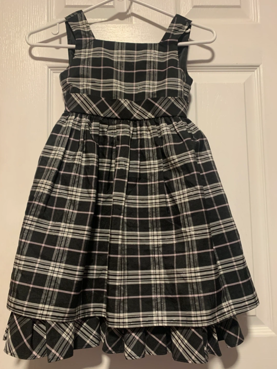 George Girls Plaid Dress - Size 6