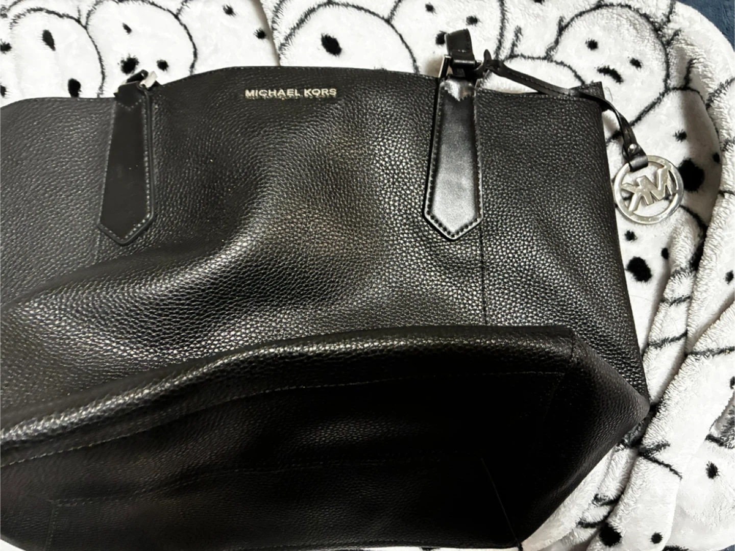 Michael Kors Black Leather Tote Bag - photo 3