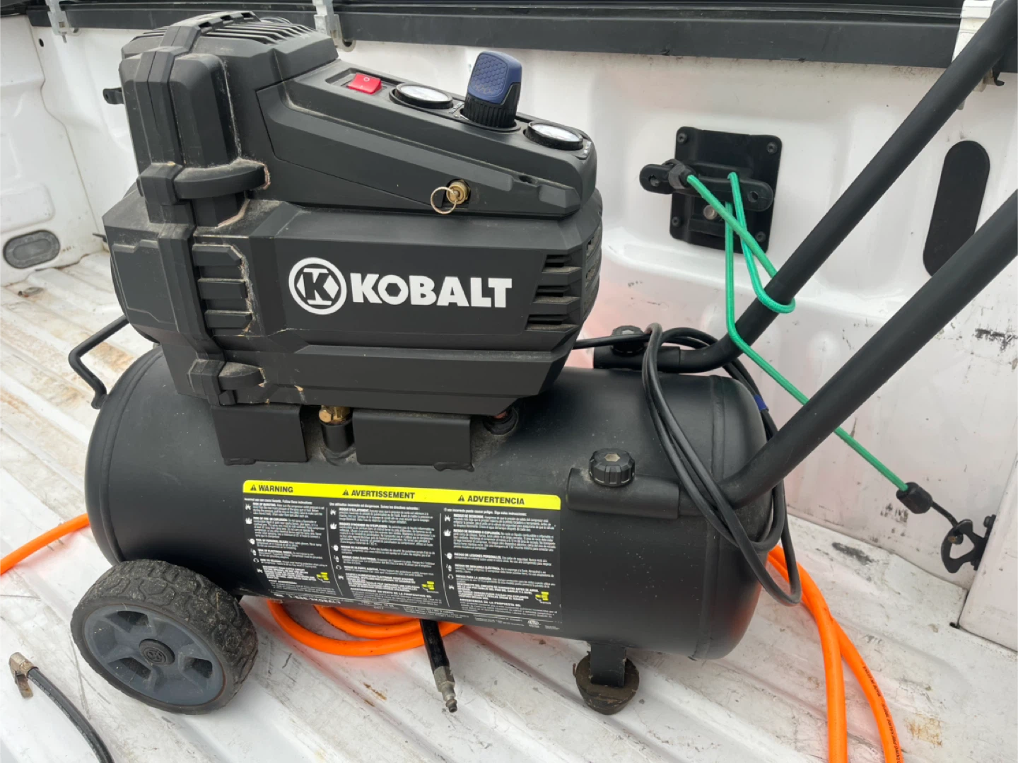 Kobalt 8 Gal Portable Air Compressor