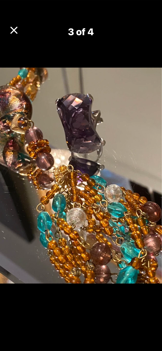 ✨Spectacular Murano Glass Necklace - photo 3