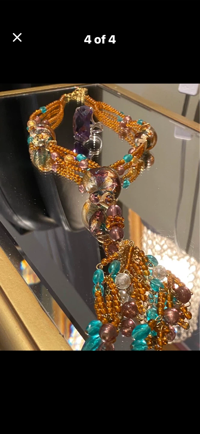 ✨Spectacular Murano Glass Necklace