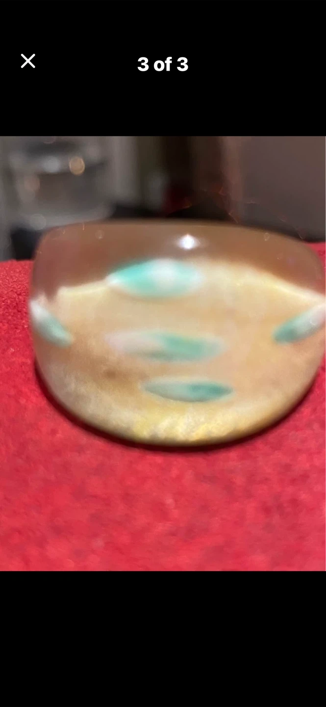 💛Murano Glass Gold Ring - photo 2
