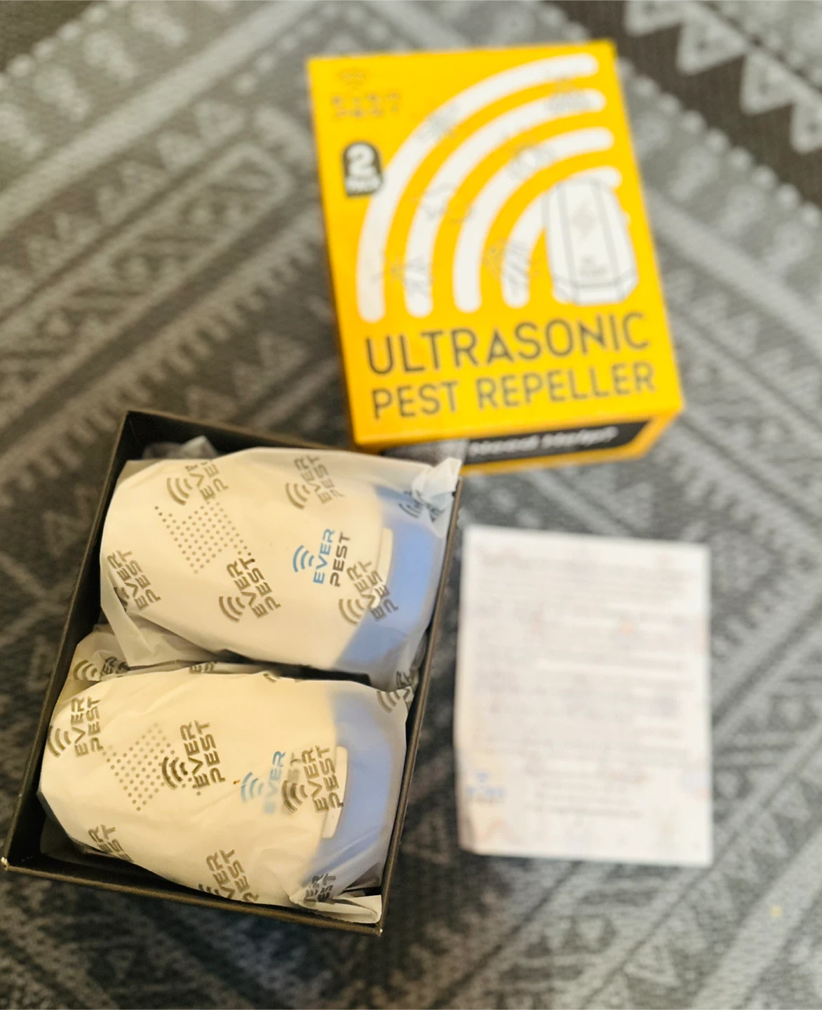 EVER PEST Ultrasonic Pest Repeller 2-Pack - New in Box - photo 2