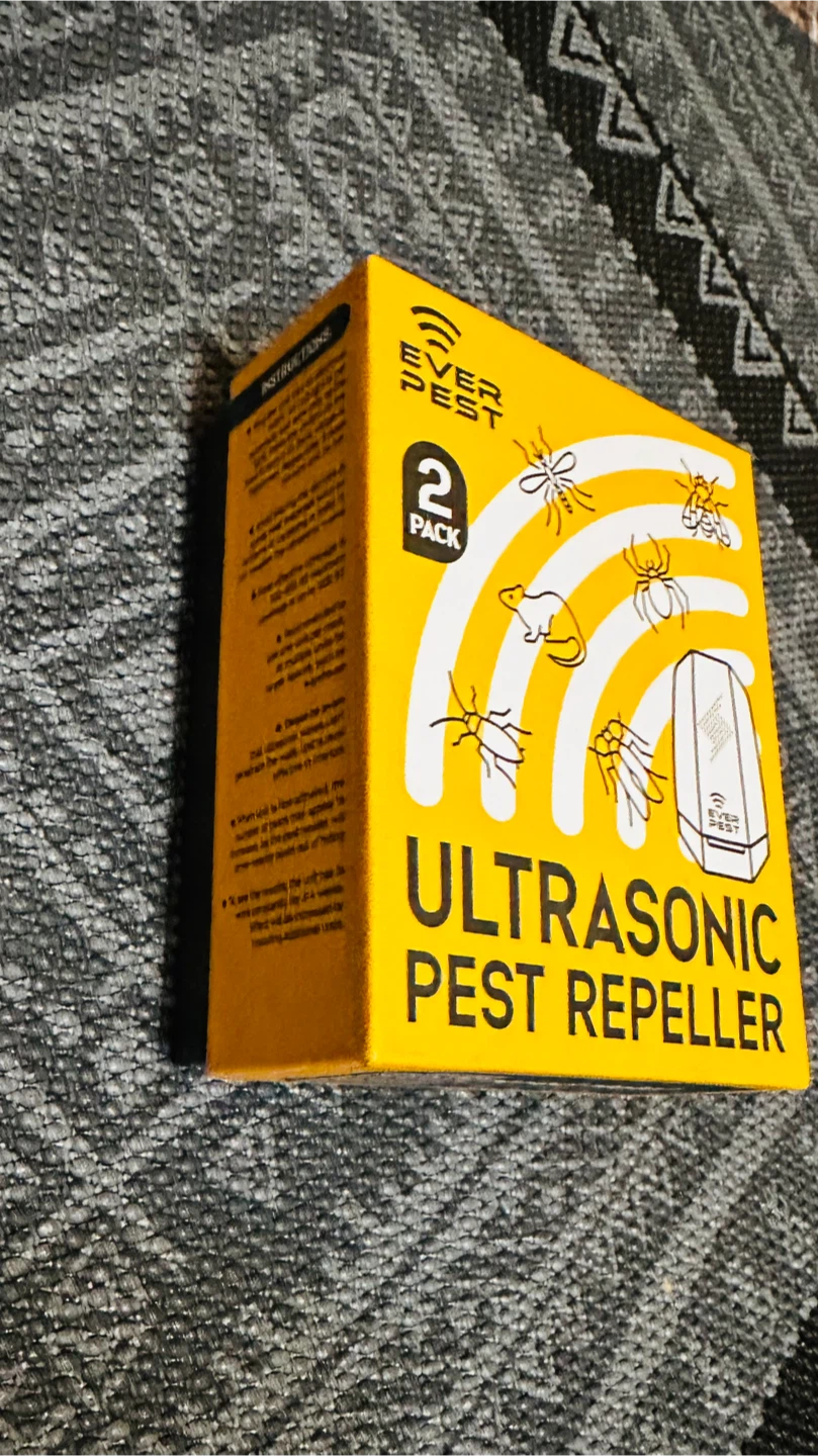 EVER PEST Ultrasonic Pest Repeller 2-Pack - New in Box