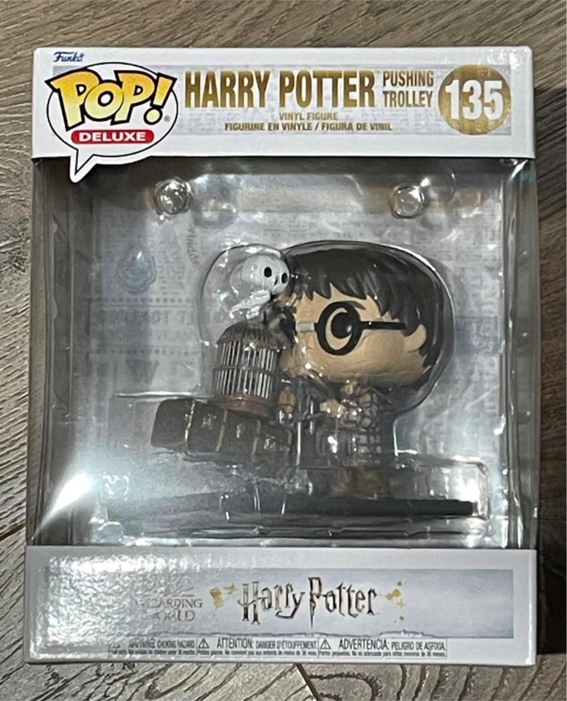 🧡 Funko Pop! Deluxe Harry Potter Pushing Trolley #135