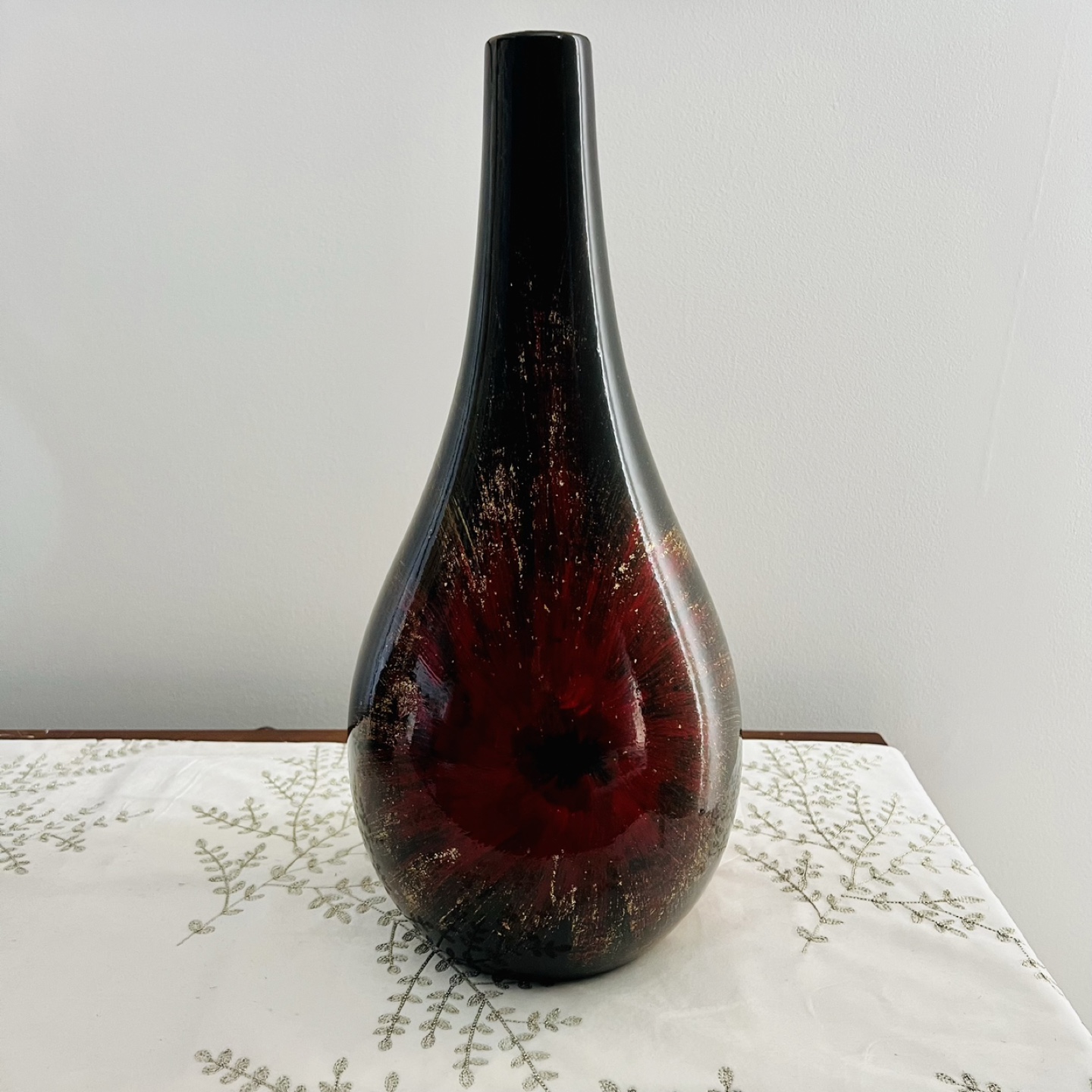 Handmade & Hand Painted Large Ceramic Vase - New - photo 3