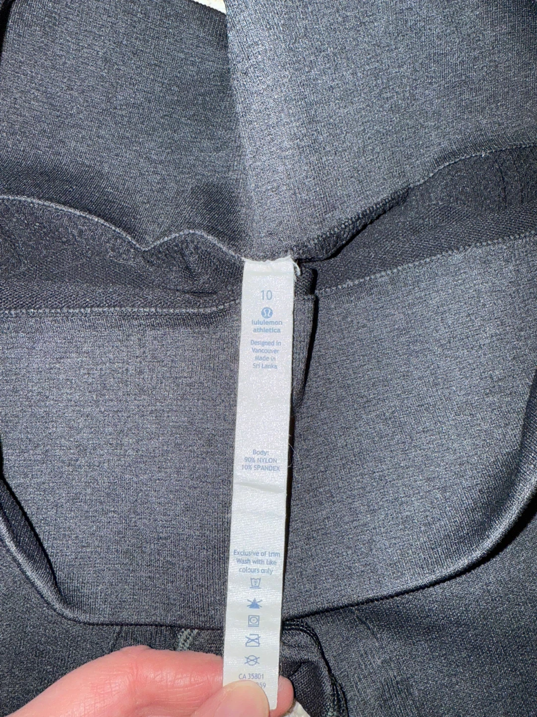 Lululemon Align Leggings - Size 10, Dark Grey