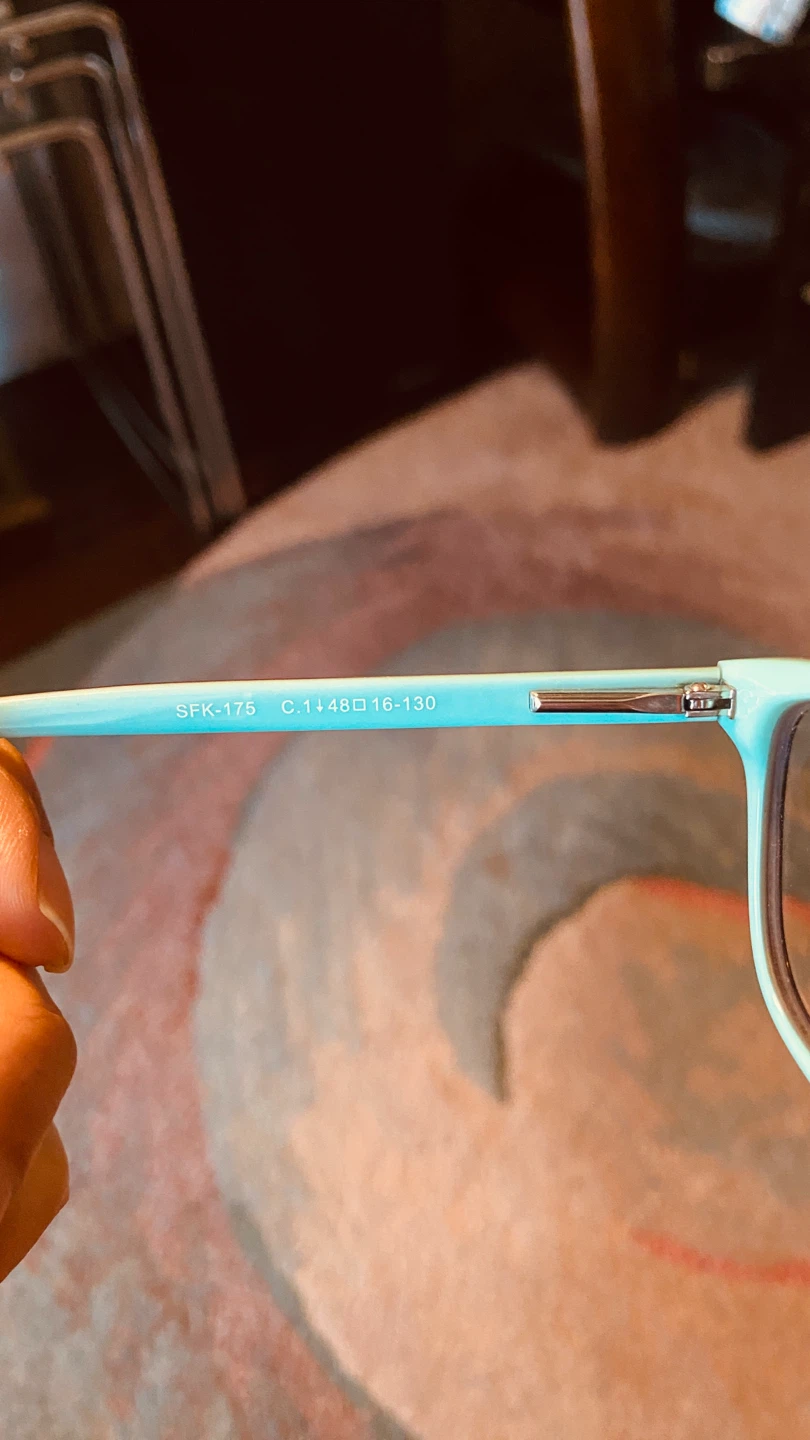 SFK-175 Purple & Light Blue Glasses - photo 4