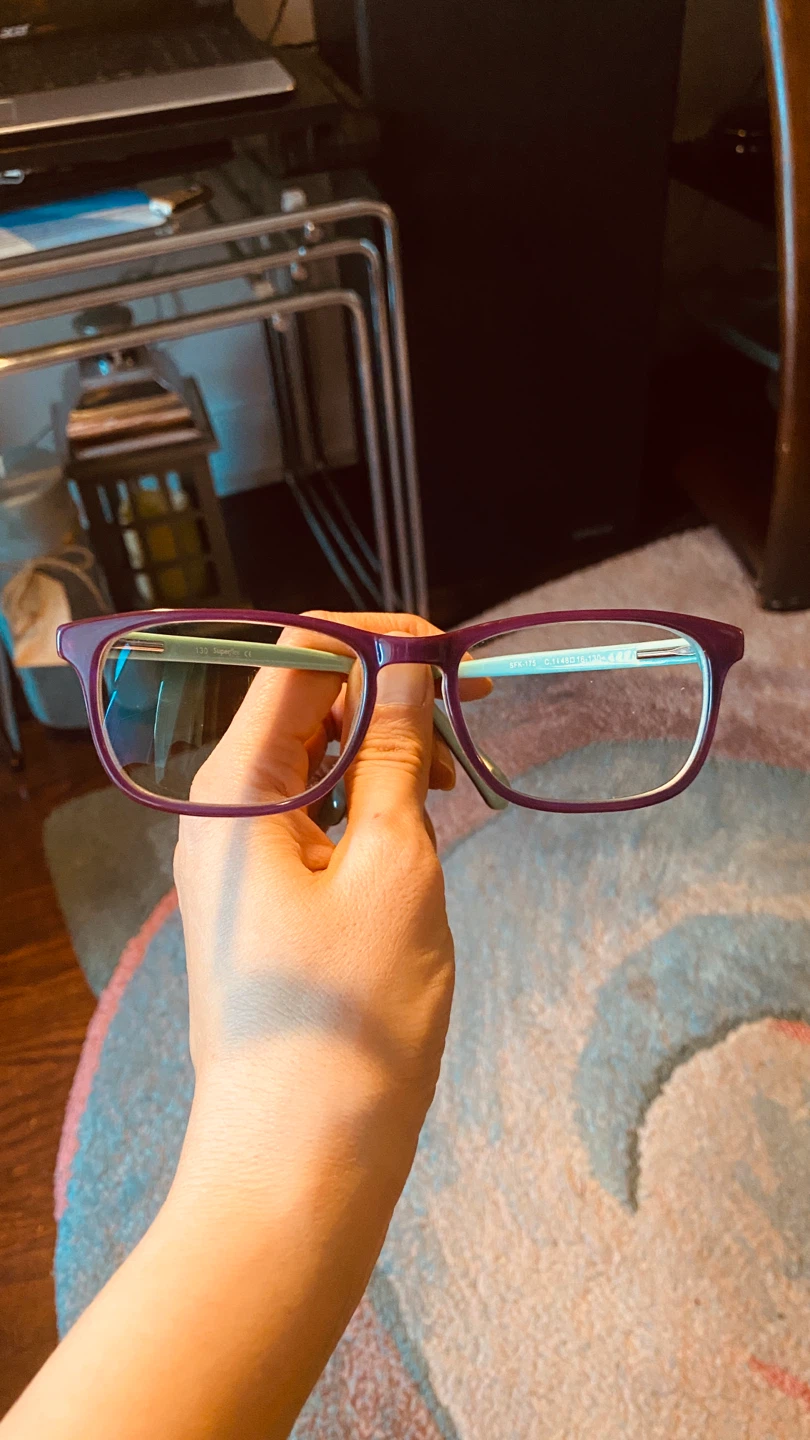SFK-175 Purple & Light Blue Glasses
