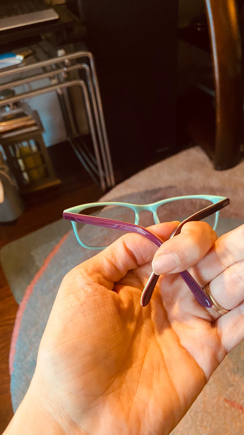 SFK-175 Purple & Light Blue Glasses - photo 3