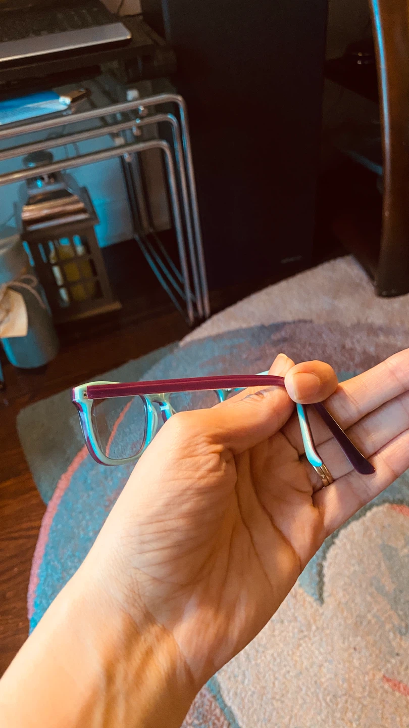 SFK-175 Purple & Light Blue Glasses - photo 2