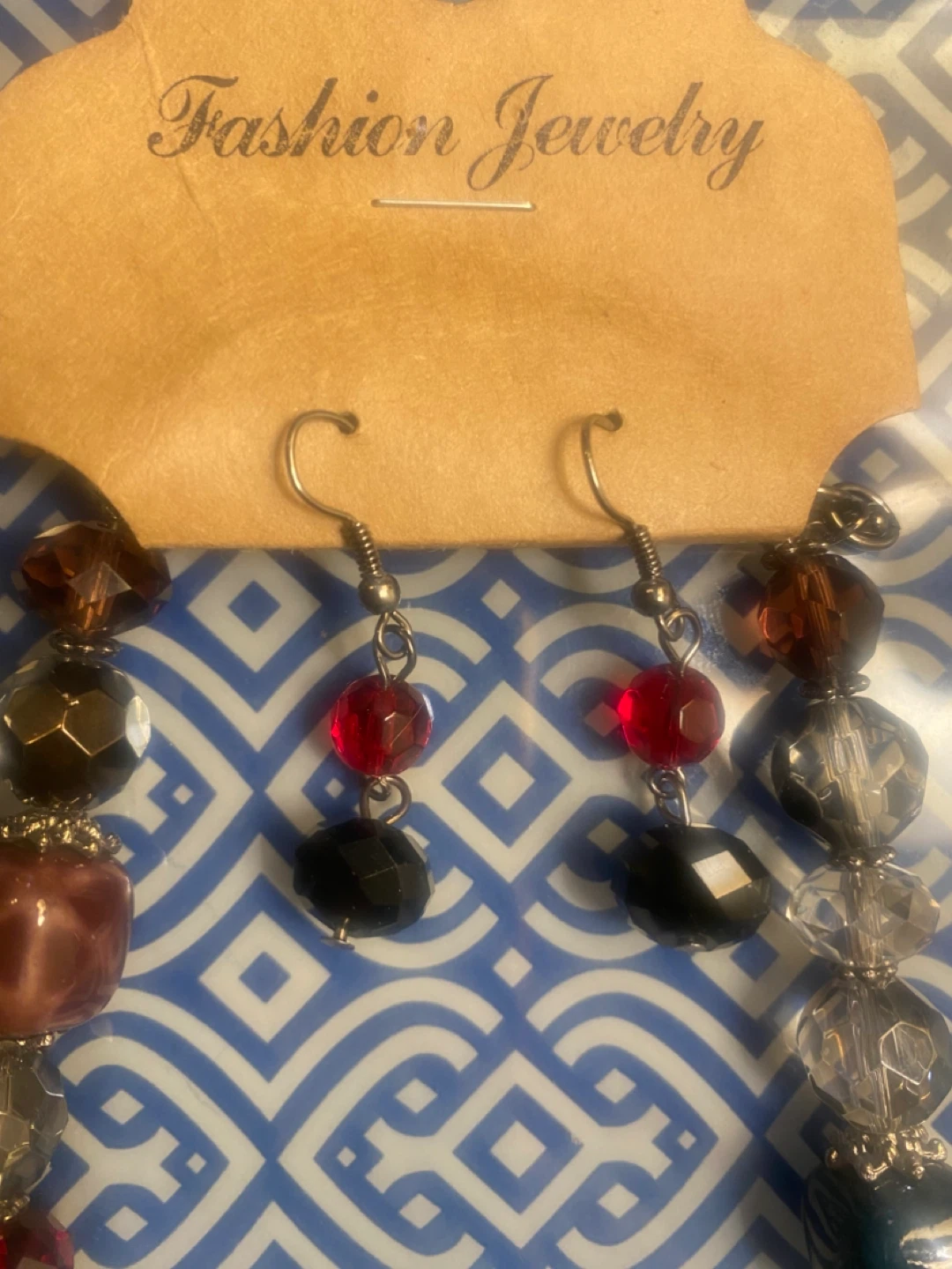 Fashion Jewelry Necklace and Earring Set - photo 2
