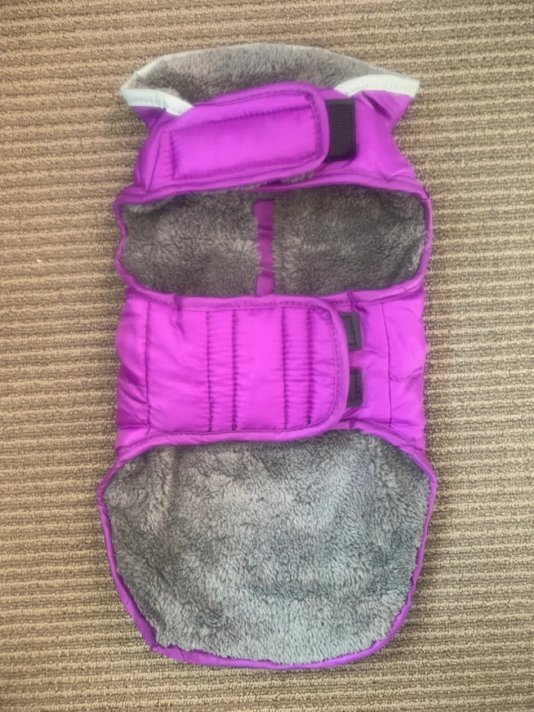 Purple Dog Winter Coat - Size Small - photo 3
