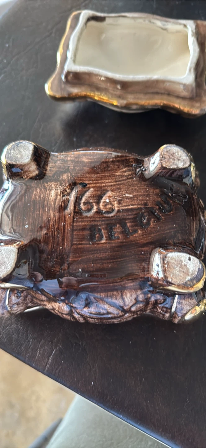 Vintage Trinket Box with Deer Design - photo 4