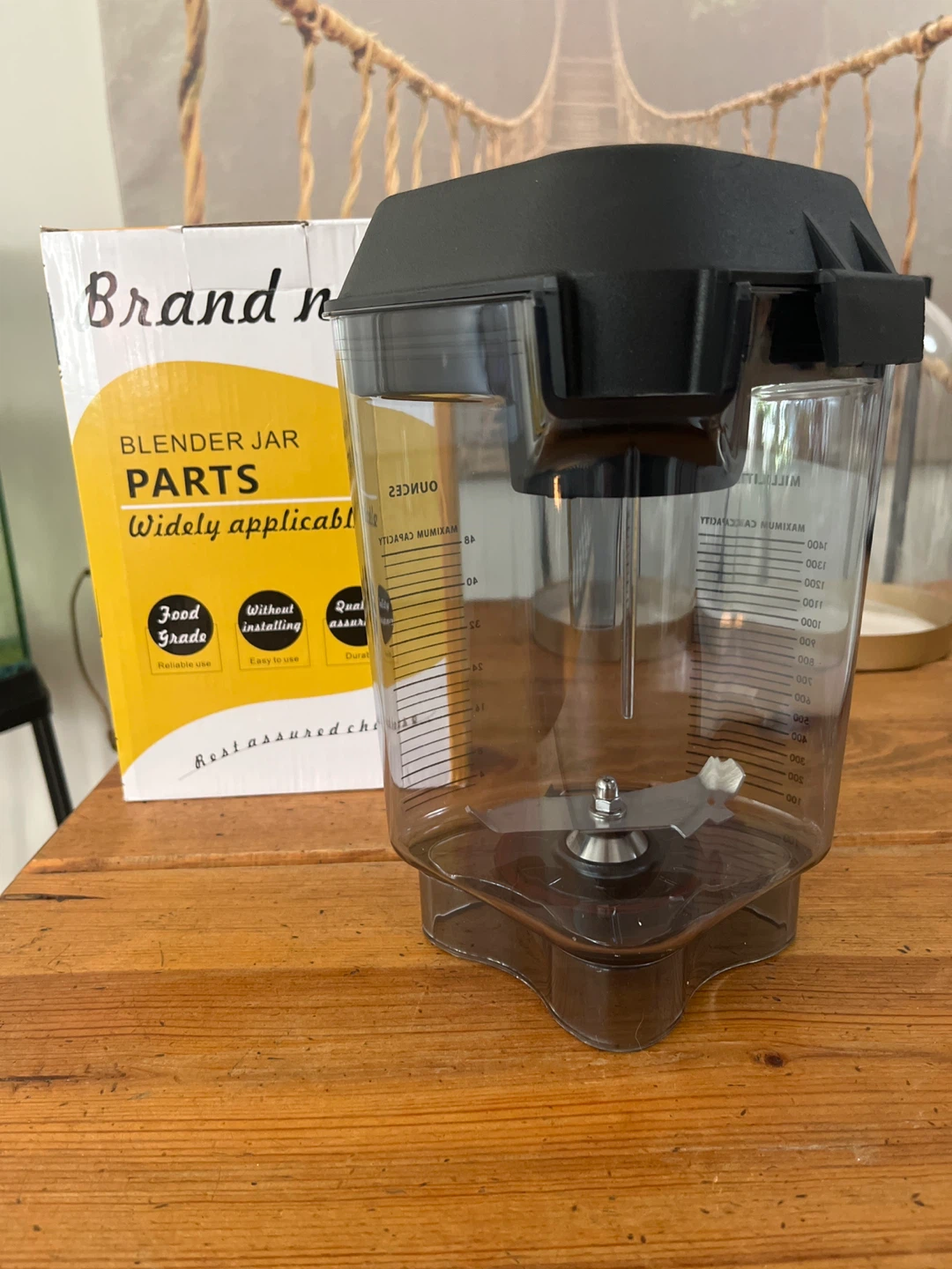 48 oz Blender Pitcher Jar – Compatible with Vitamix (Brand New) - photo 5