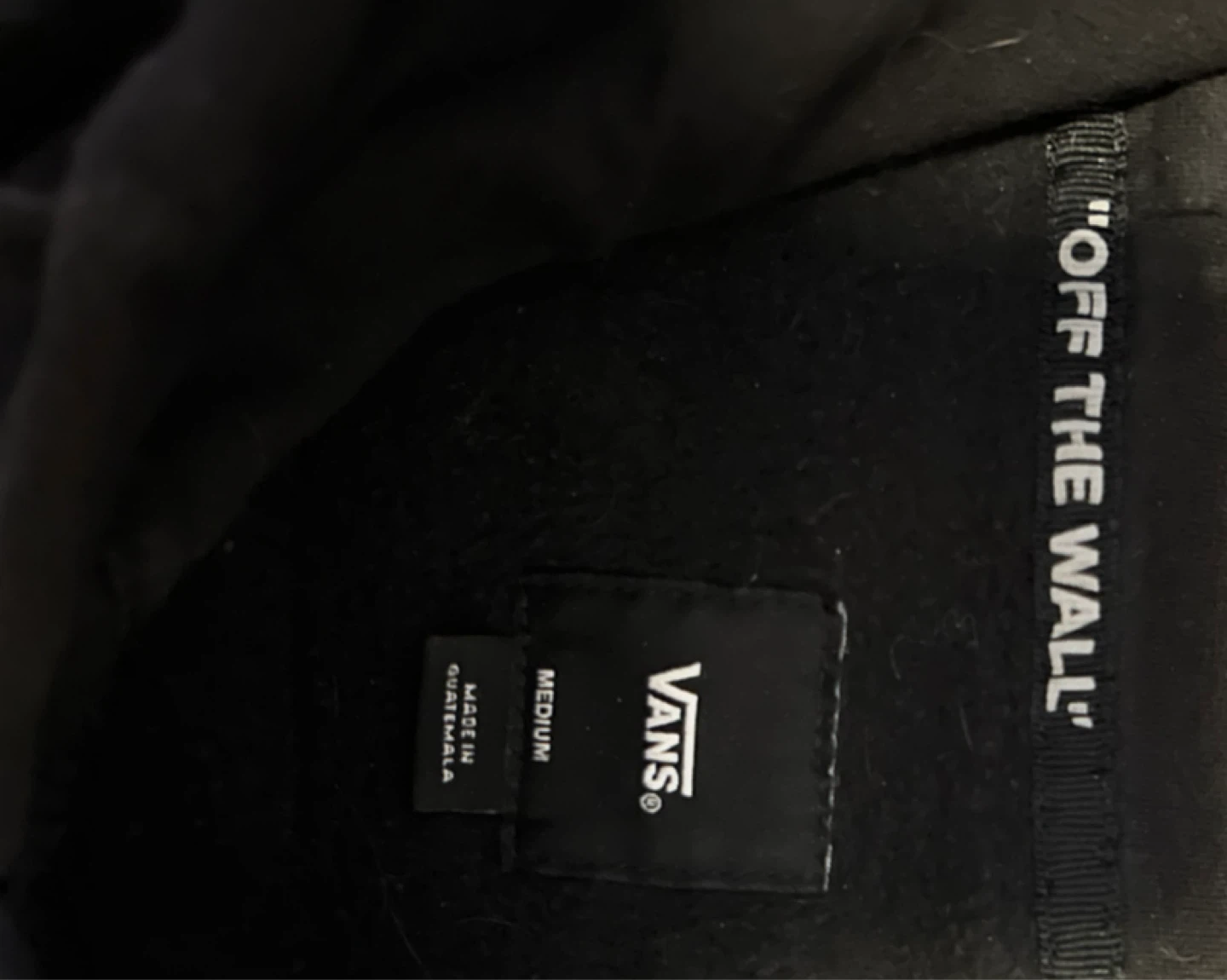 Vans Off The Wall Hoodie - Size Medium - photo 3