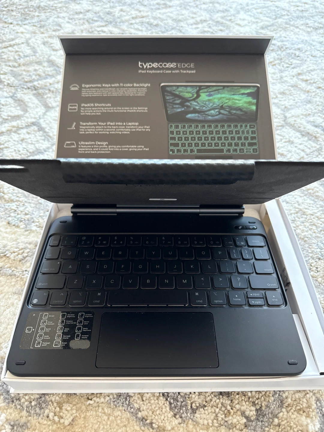 Typecase Edge iPad 10th Gen Keyboard Case - photo 3