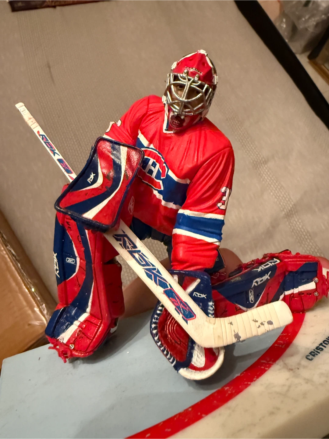 Cristobal Huet Montreal Canadiens Goalie Figurine - photo 5