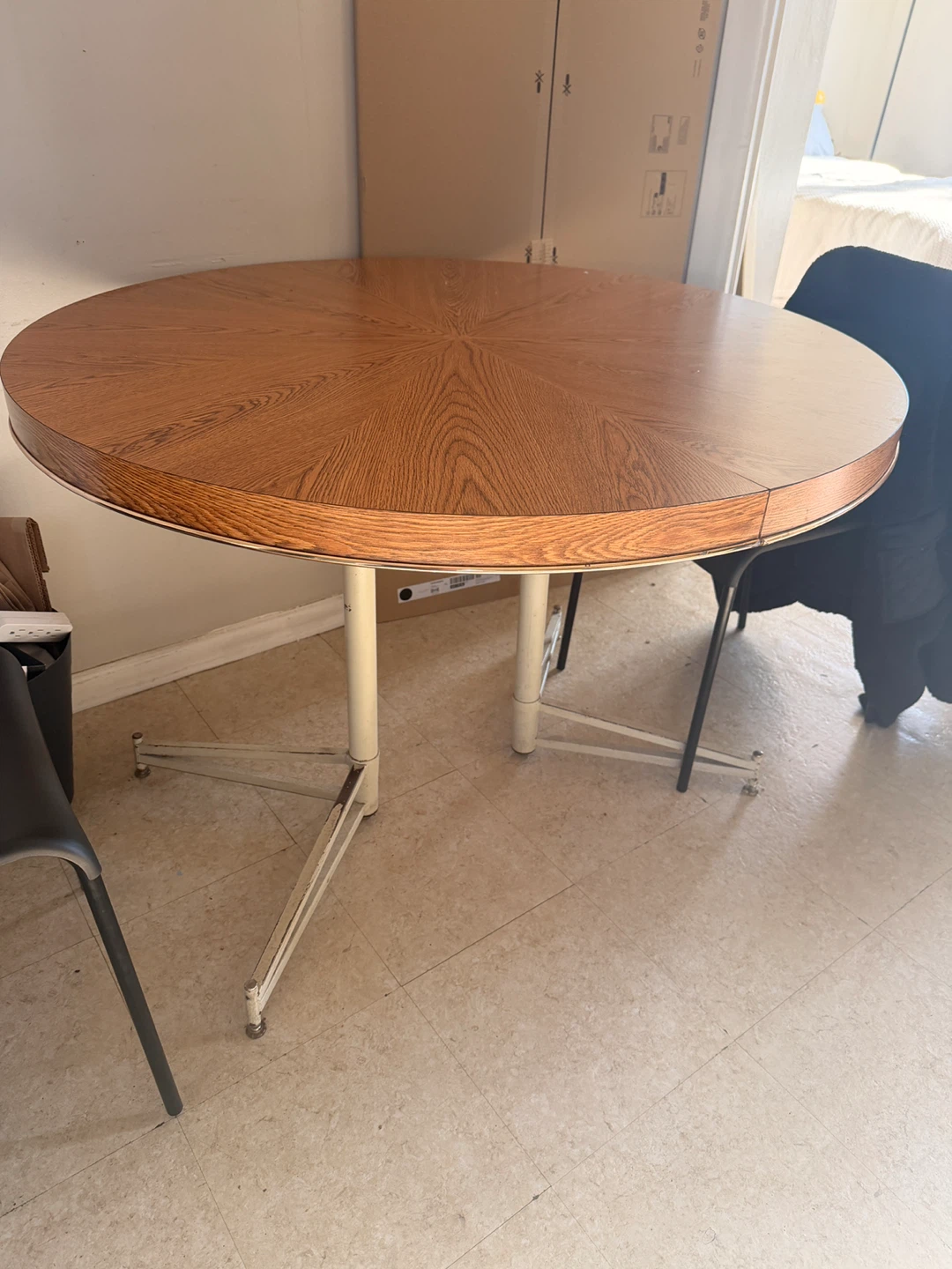 Round Wooden Dining Table