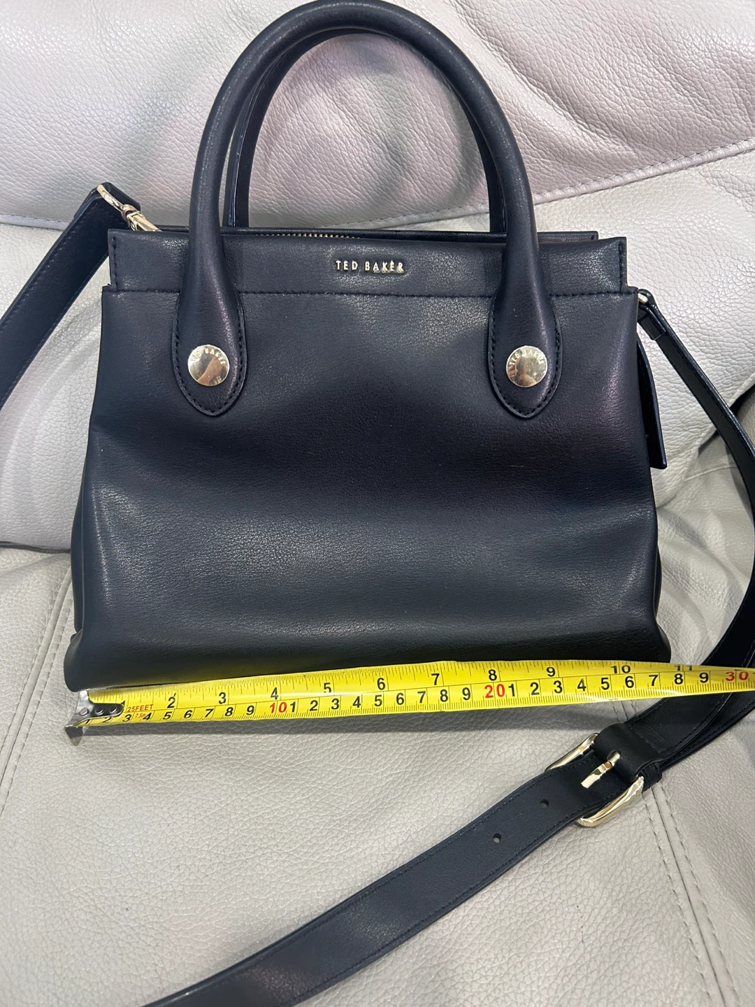 Ted Baker Black Leather Handbag