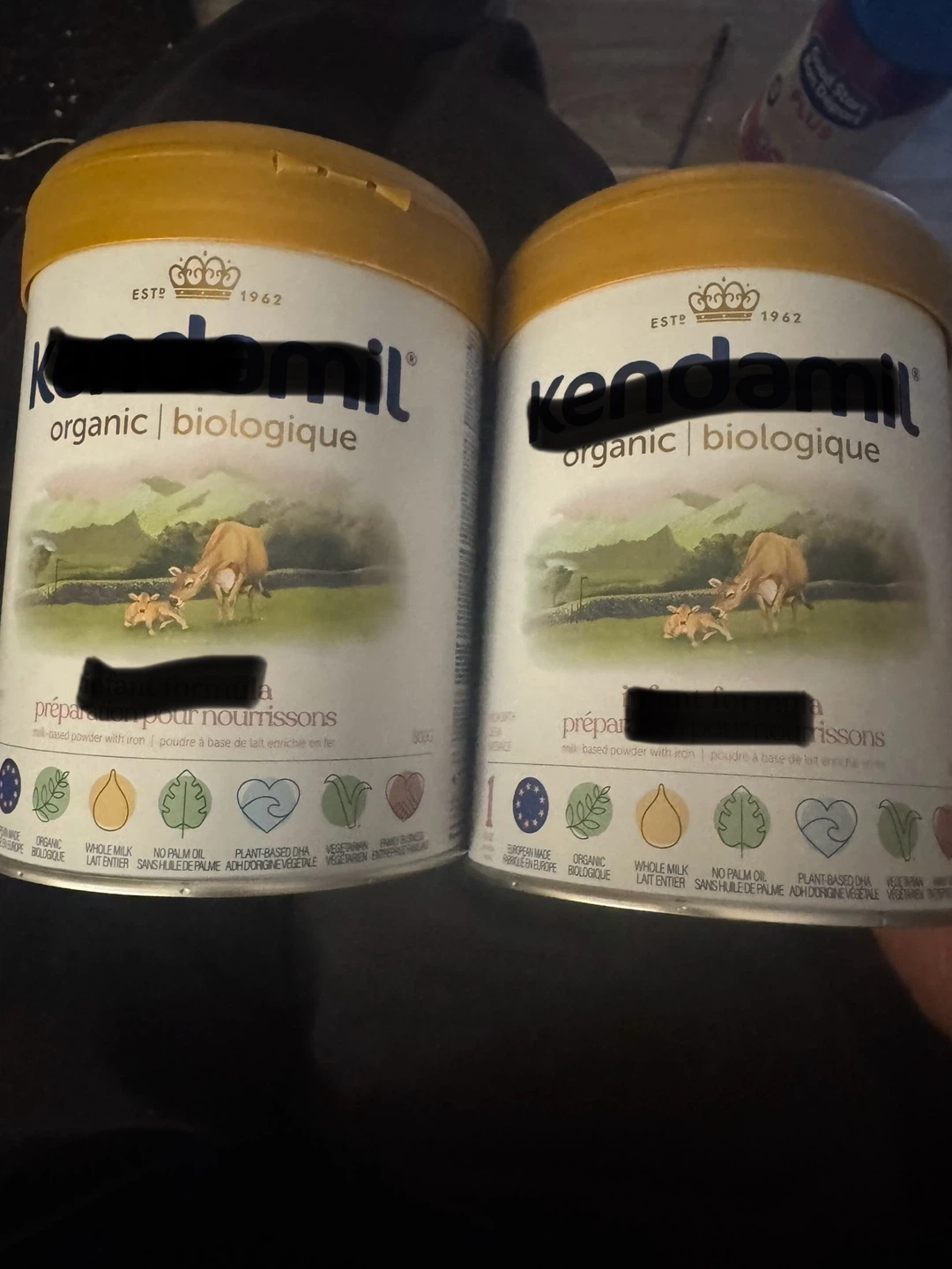 Kendamil Organic Baby Formula/2 cans