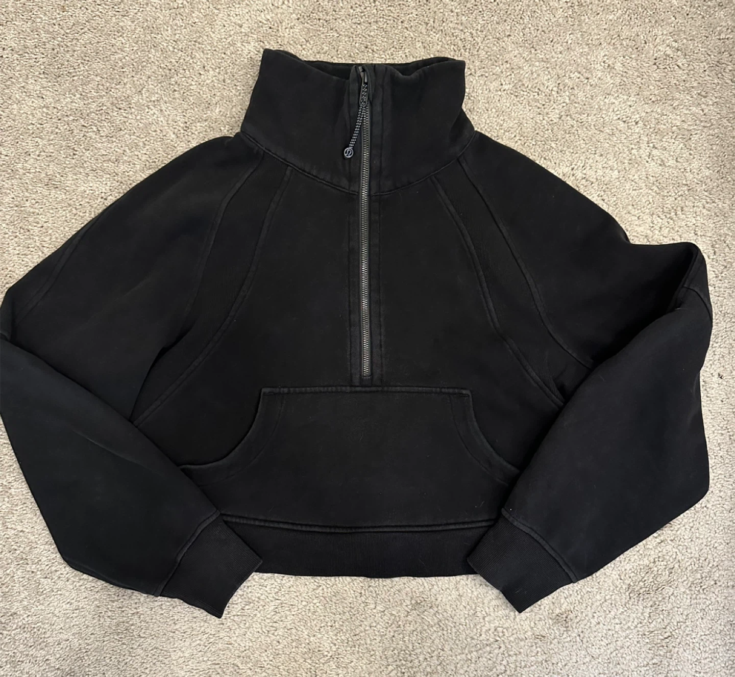 Lululemon Black Half-Zip