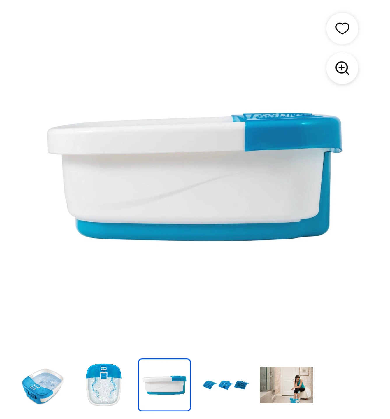 HoMedics Foot Spa with 3 Attachments - photo 3
