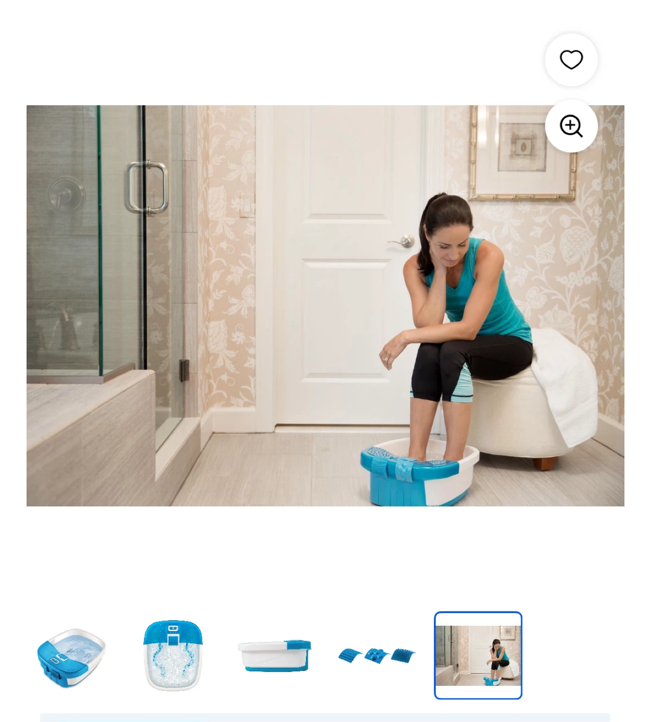 HoMedics Foot Spa with 3 Attachments - photo 5