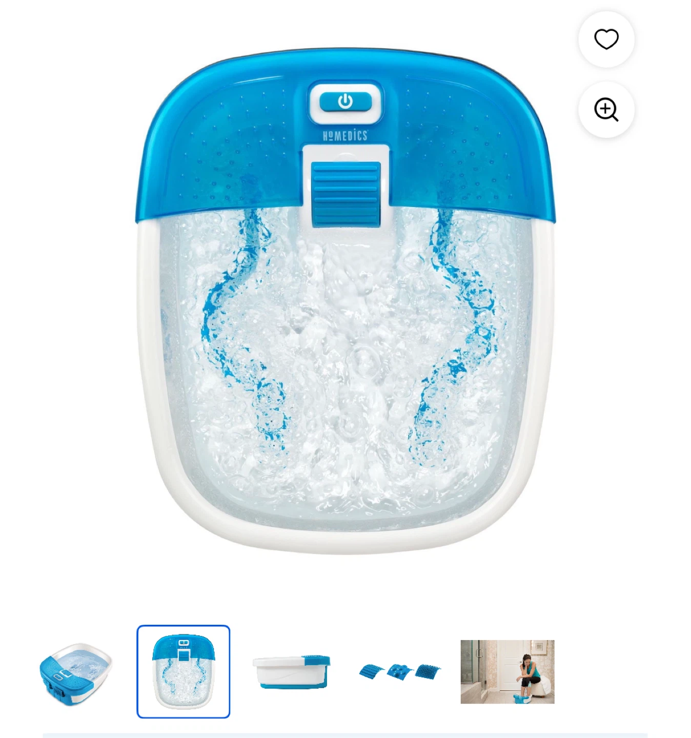 HoMedics Foot Spa with 3 Attachments - photo 2