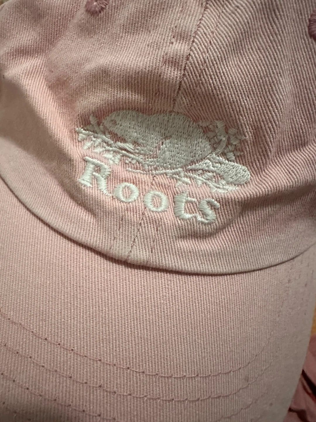 Roots Pink Cap for girl - photo 2