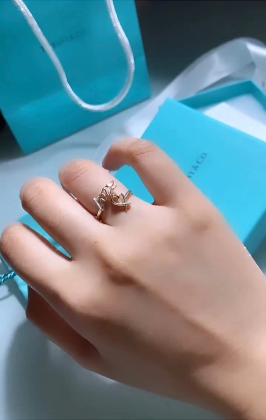 Tiffany & Co. Paloma Picasso Loving Heart Ring