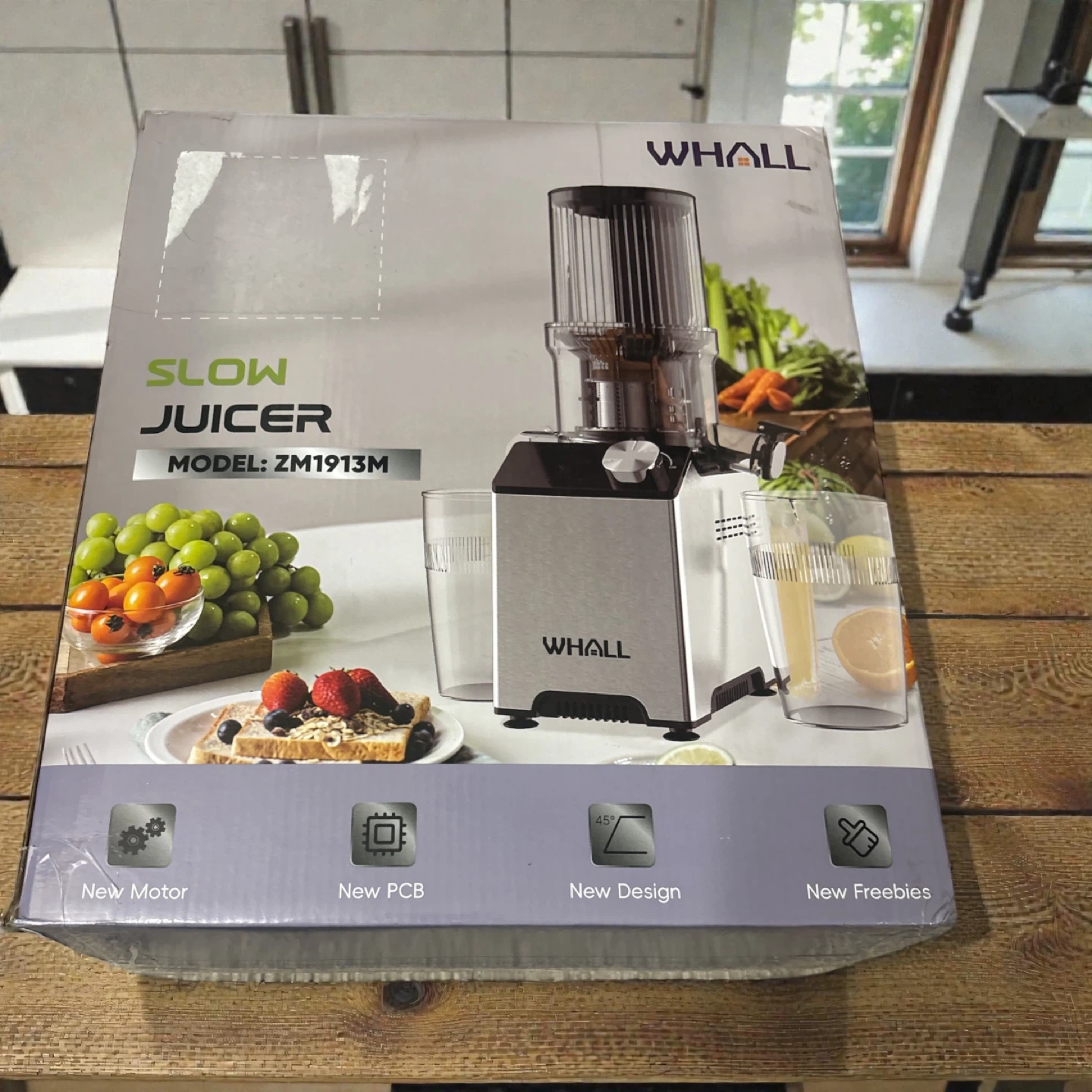 Whall Slow Juicer ZM1913M - Like New! - photo 5