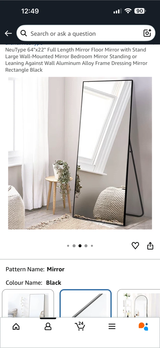 Large Mirror 64.2" x 21.3" - photo 3