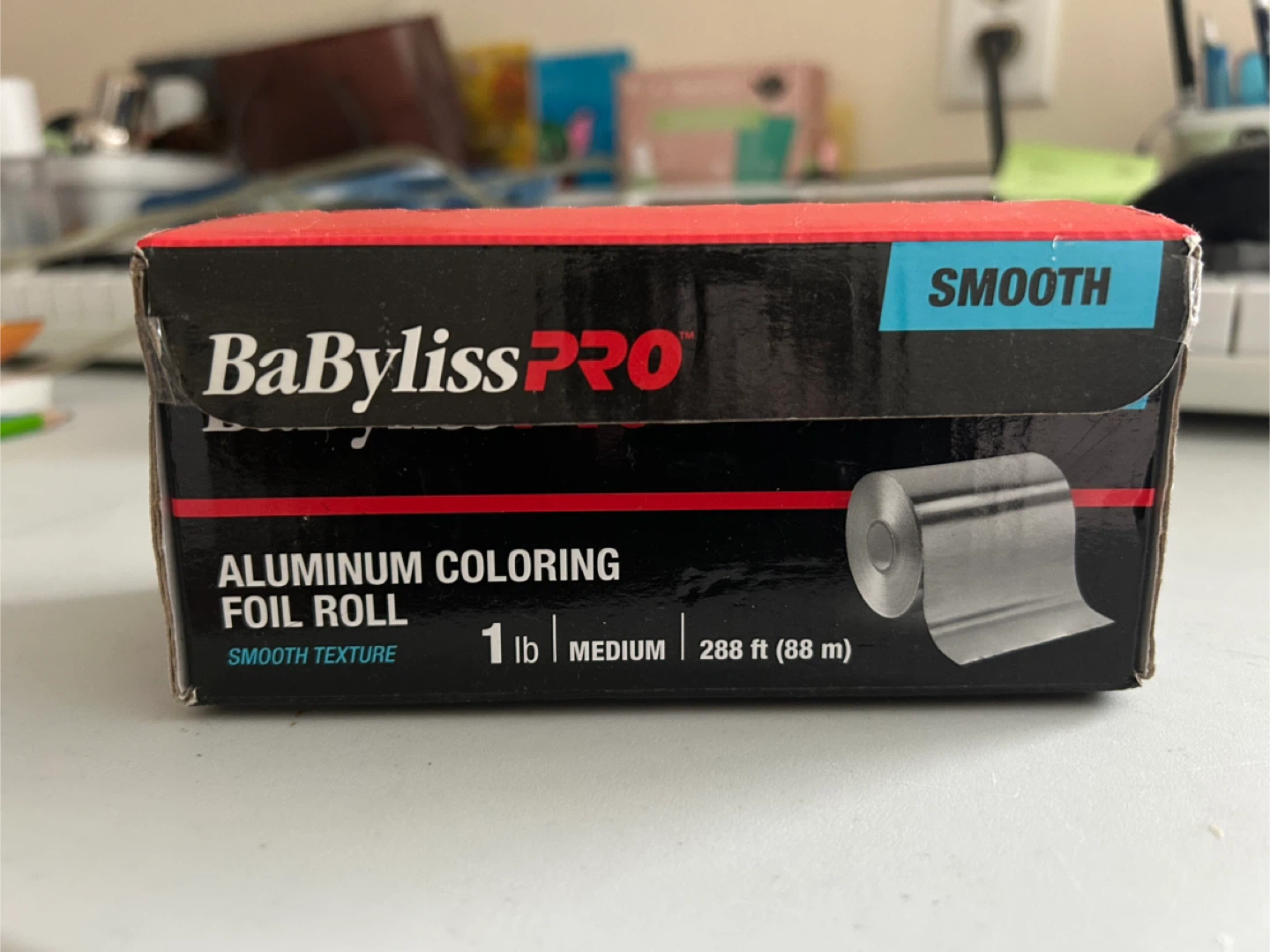 BaByliss PRO Aluminum Coloring Foil Roll - 288 ft
