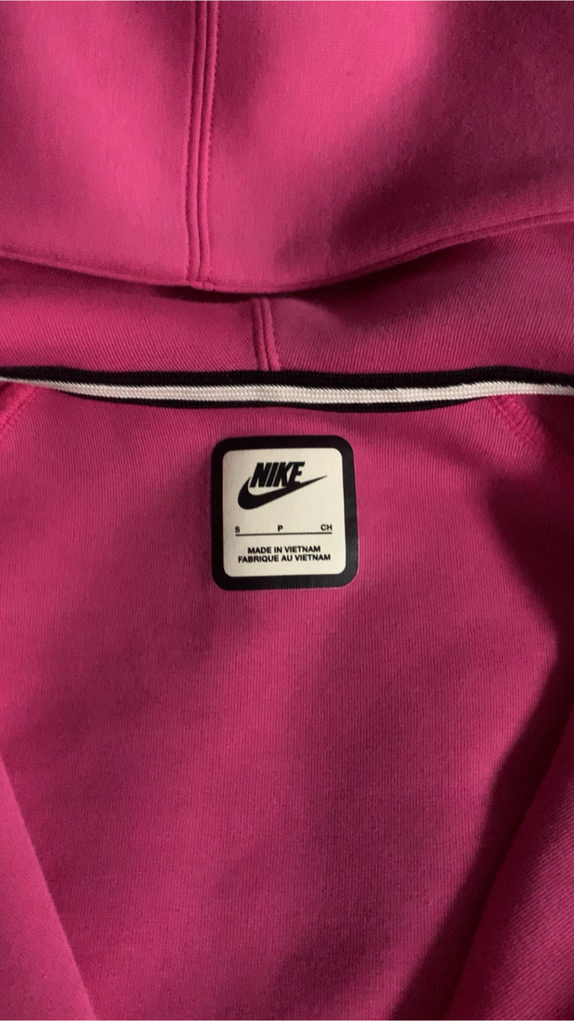 Nike Tech Fleece Hoodie - Pink, Size Small - photo 2
