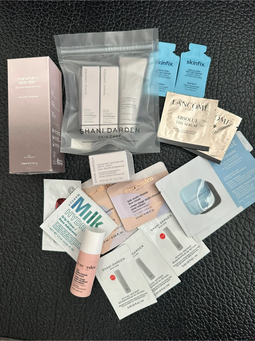Skincare Sample Lot 1 - Shani Darden, Lancome & More $30