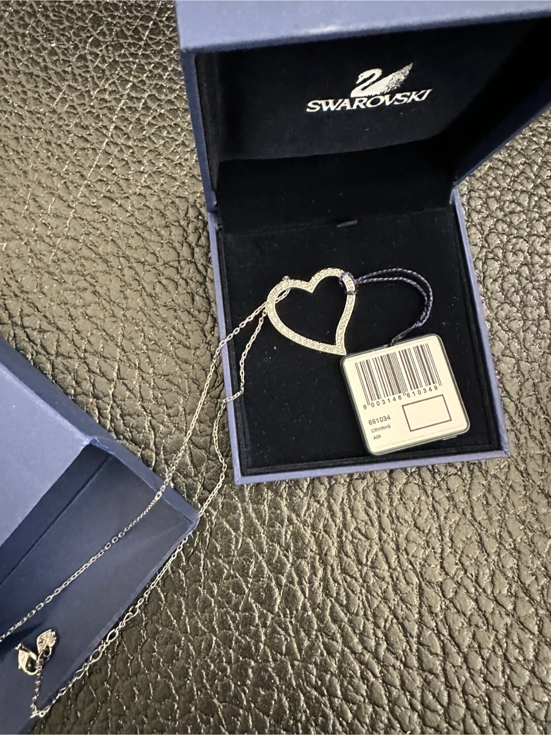 Swarovski Crystal Heart Pendant Necklace $30