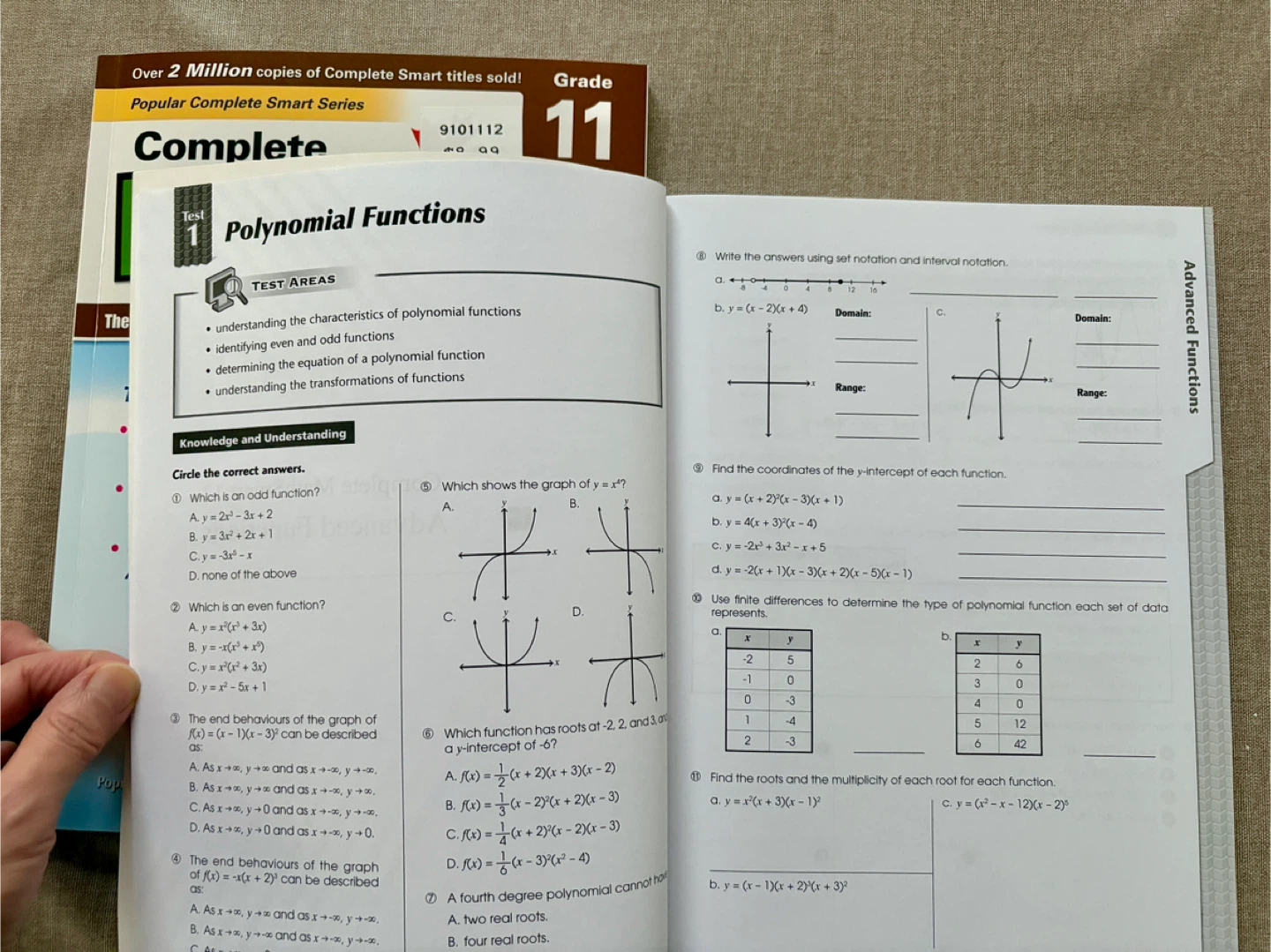 Complete MathSmart Grade 11,12 - photo 3