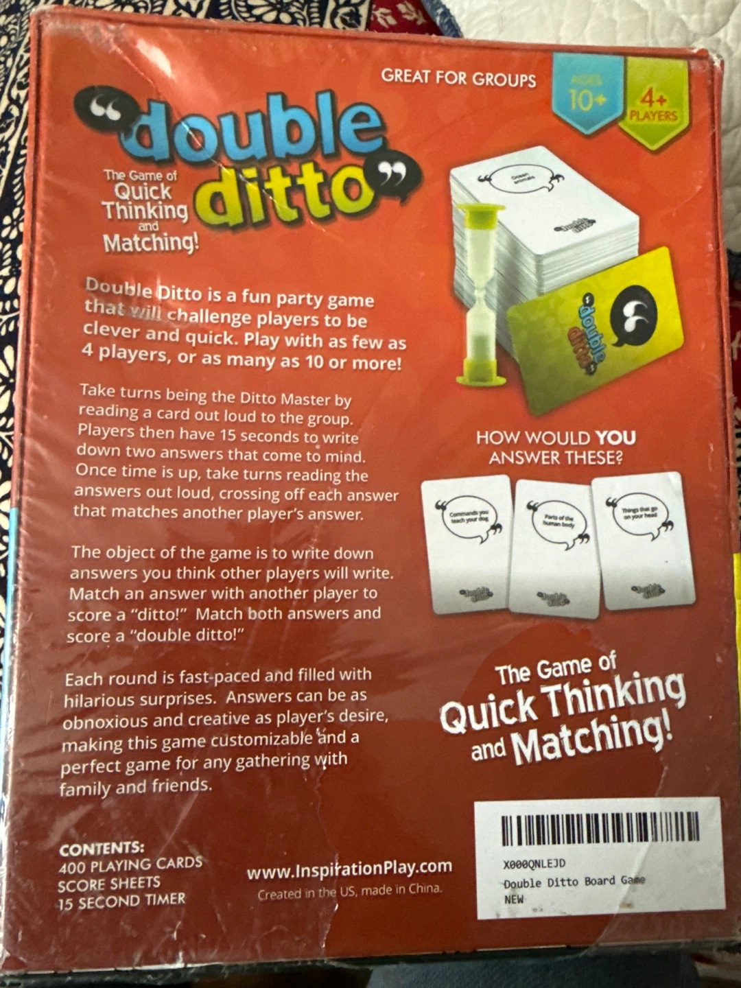 New Double Ditto Party Game - photo 2