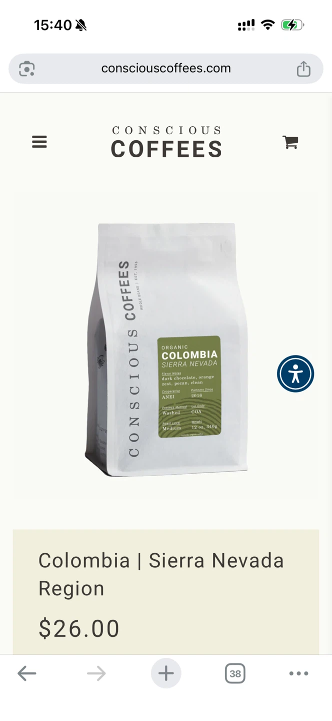 Conscious Coffees Organic Variety Pack 8oz x4packs - photo 2