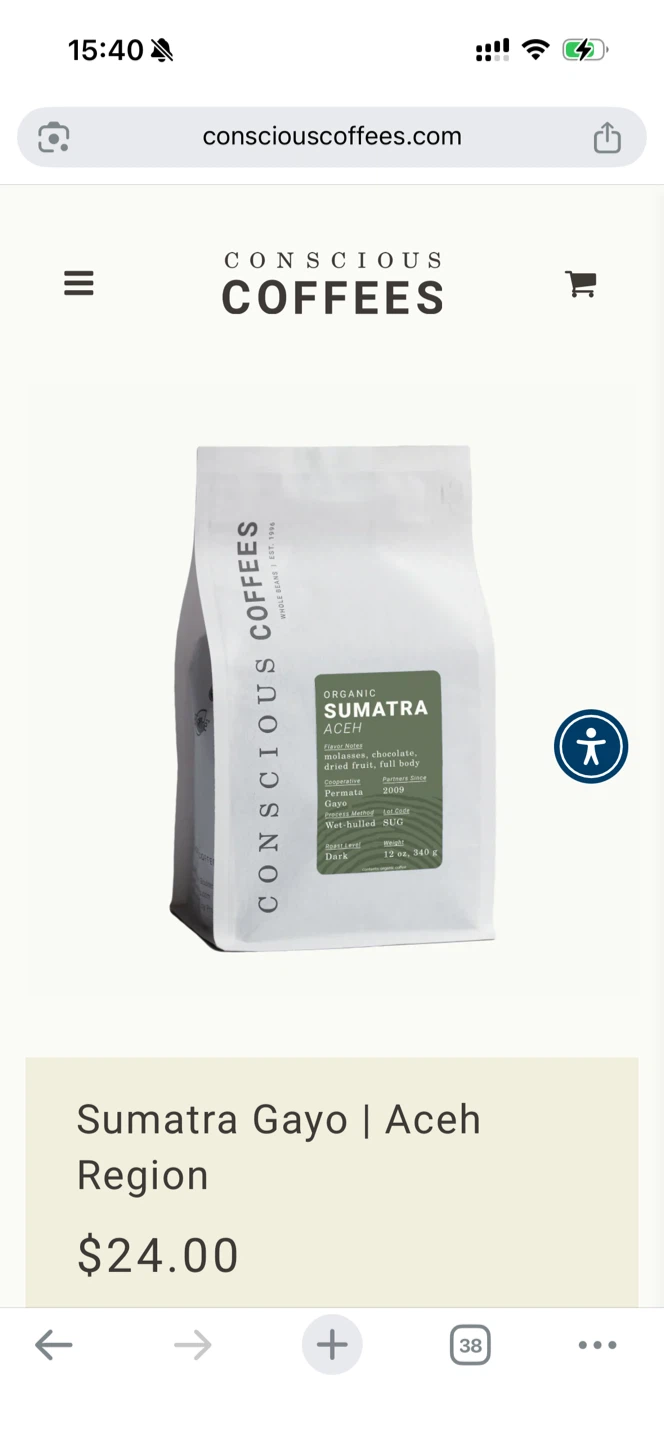 Conscious Coffees Organic Variety Pack 8oz x4packs - photo 3