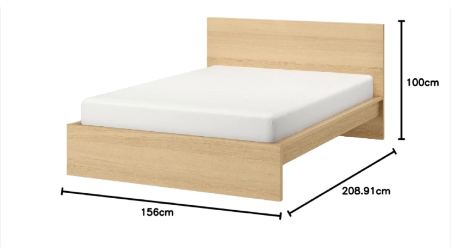 IKEA Malm Bed Frame - Queen Size - photo 2