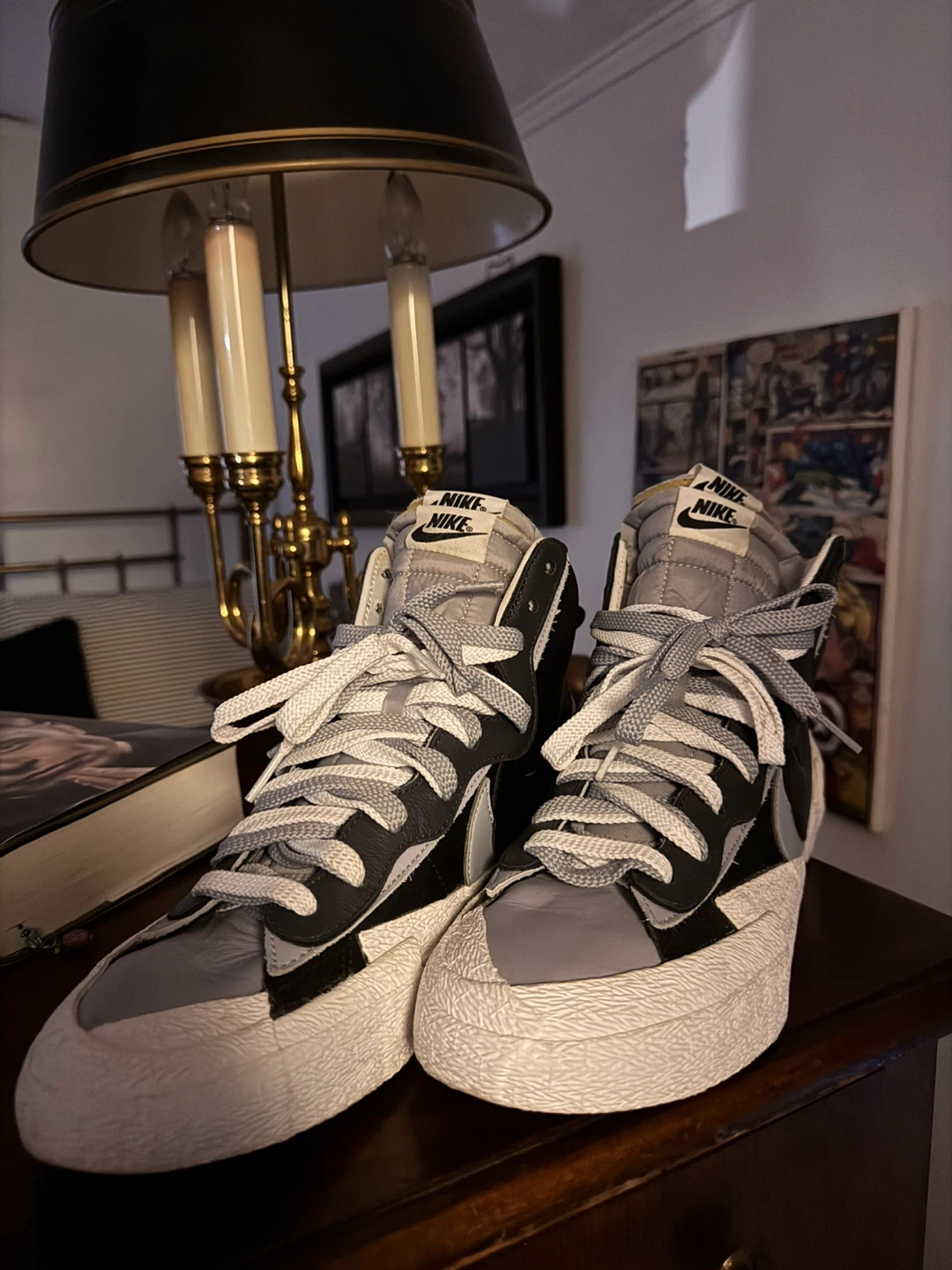Nike SACAI Blazer Mid Sneakers – Men’s Size 10.5 (Like New)