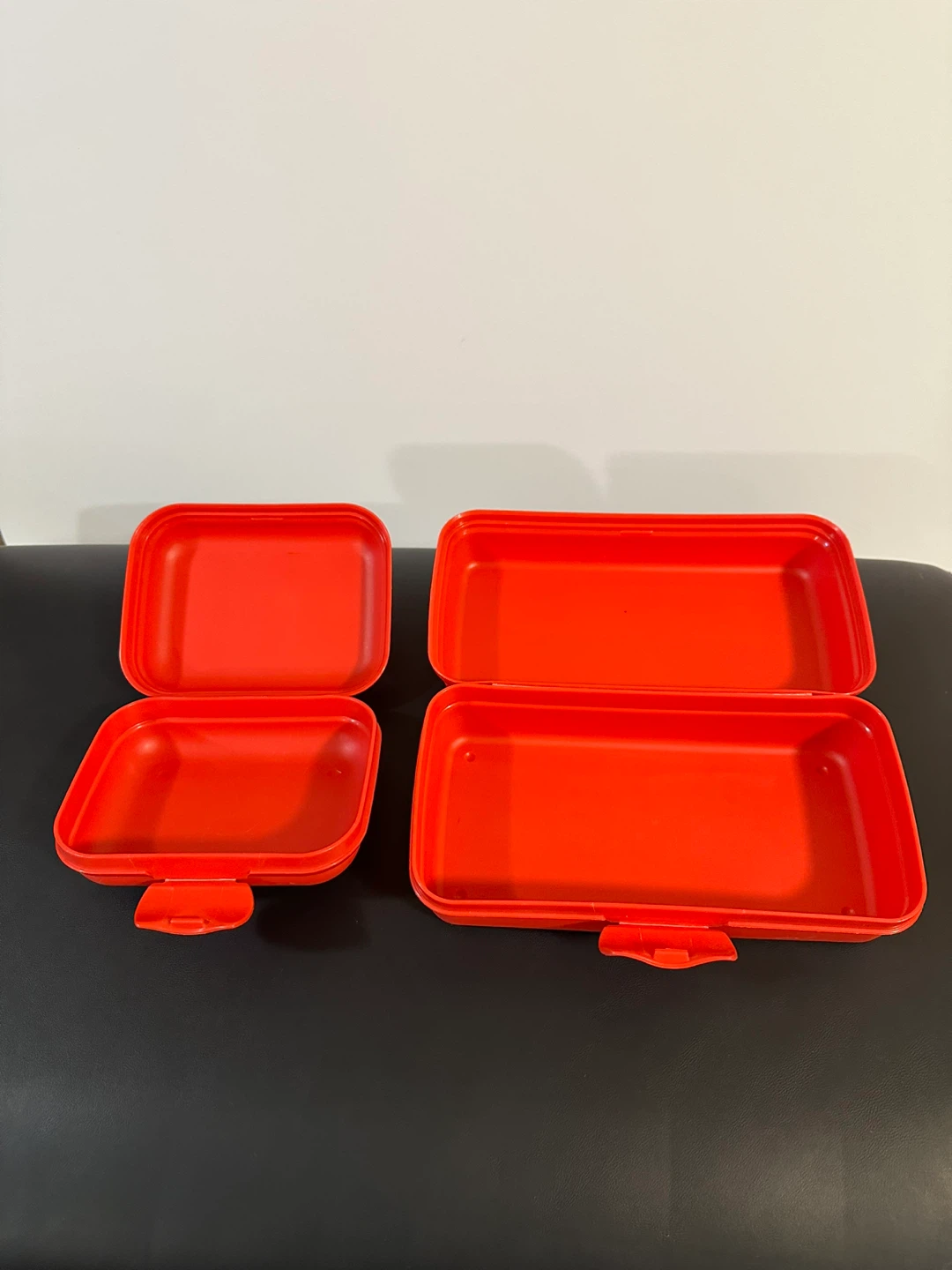 Tupperware Marvel Spiderman Red Sandwich Containers - photo 3